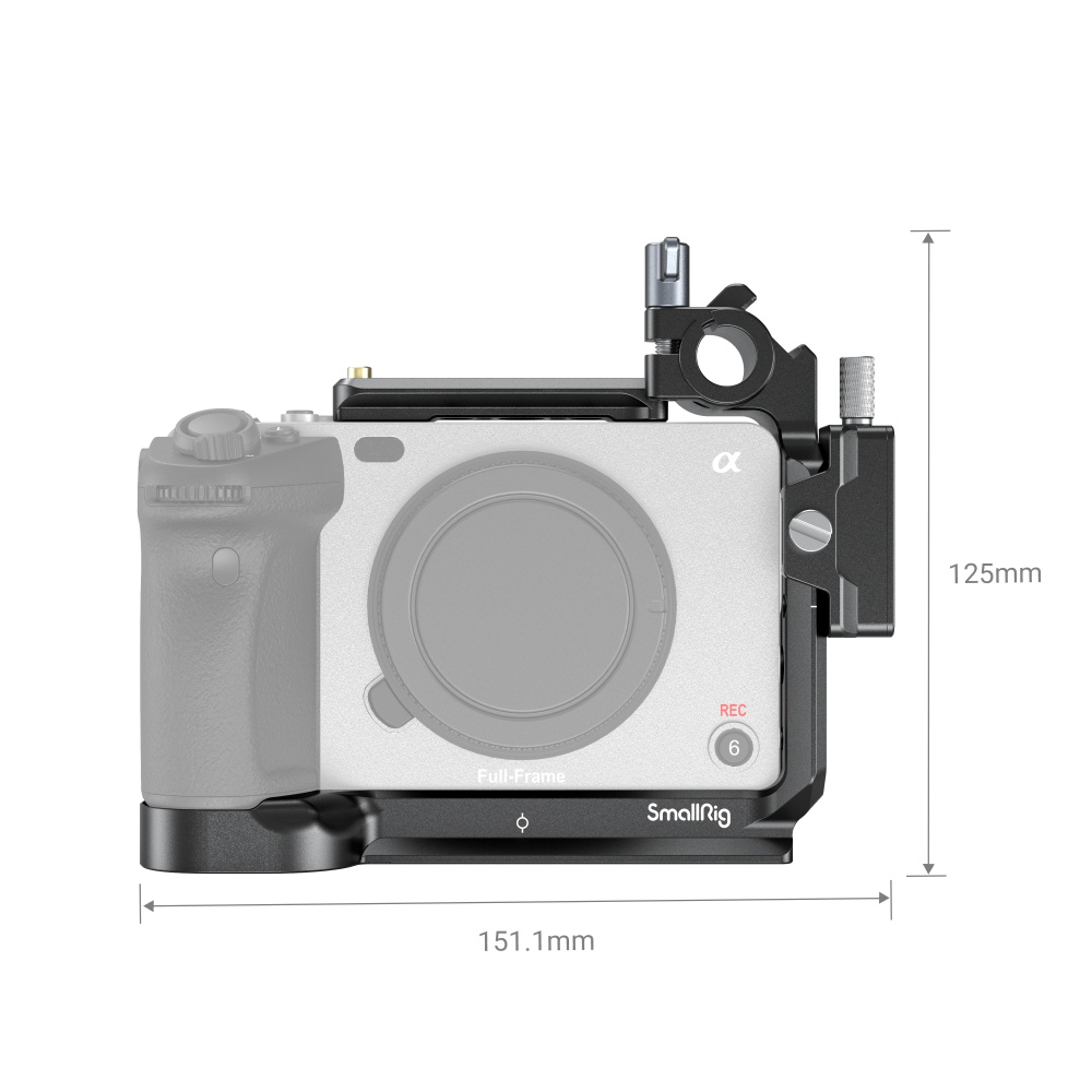 smallrig half cage for sony fx3