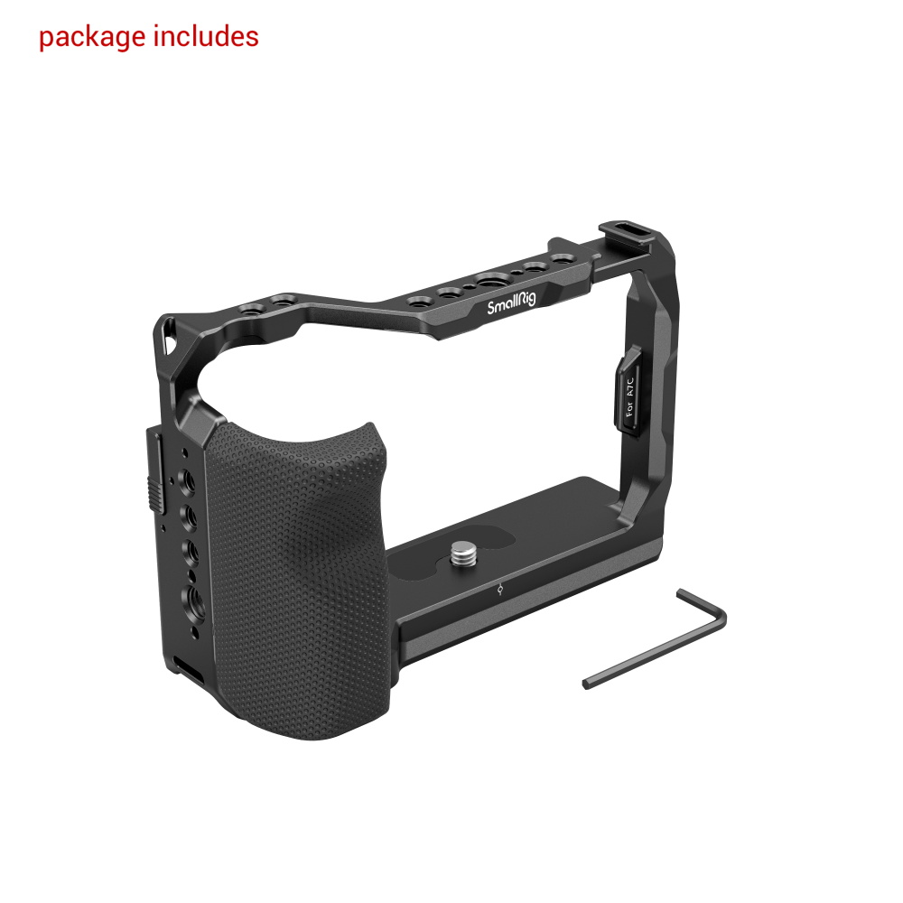SmallRig Camera Cage with Side Handle for Sony A7C 3212