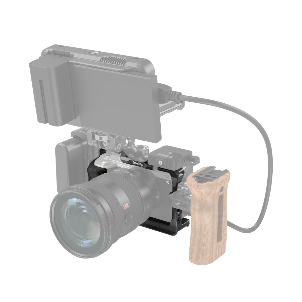 カメラ デジタルカメラ SmallRig Sony α7C 用サイドハンドル付きケージ 3212