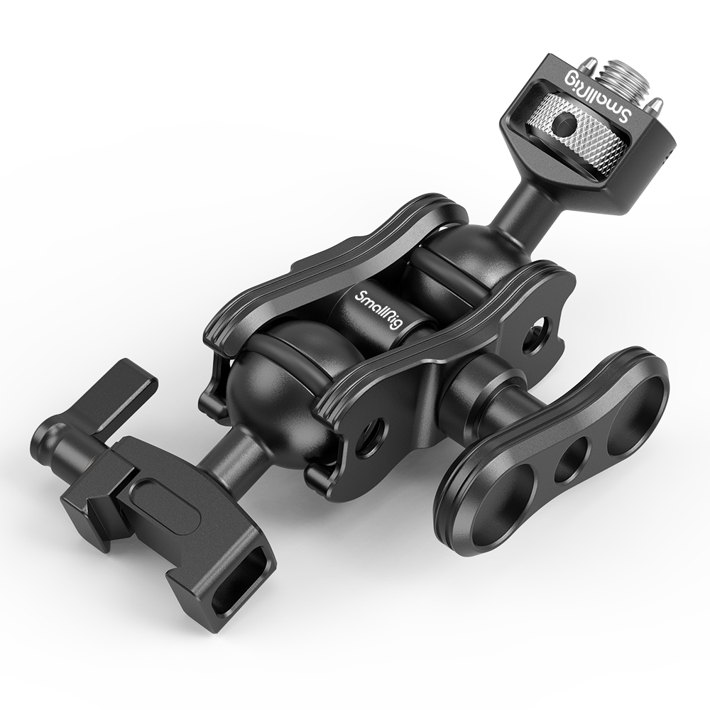SmallRig Magic Arm with Double Ballheads( Arri locating Pins and NATO ...