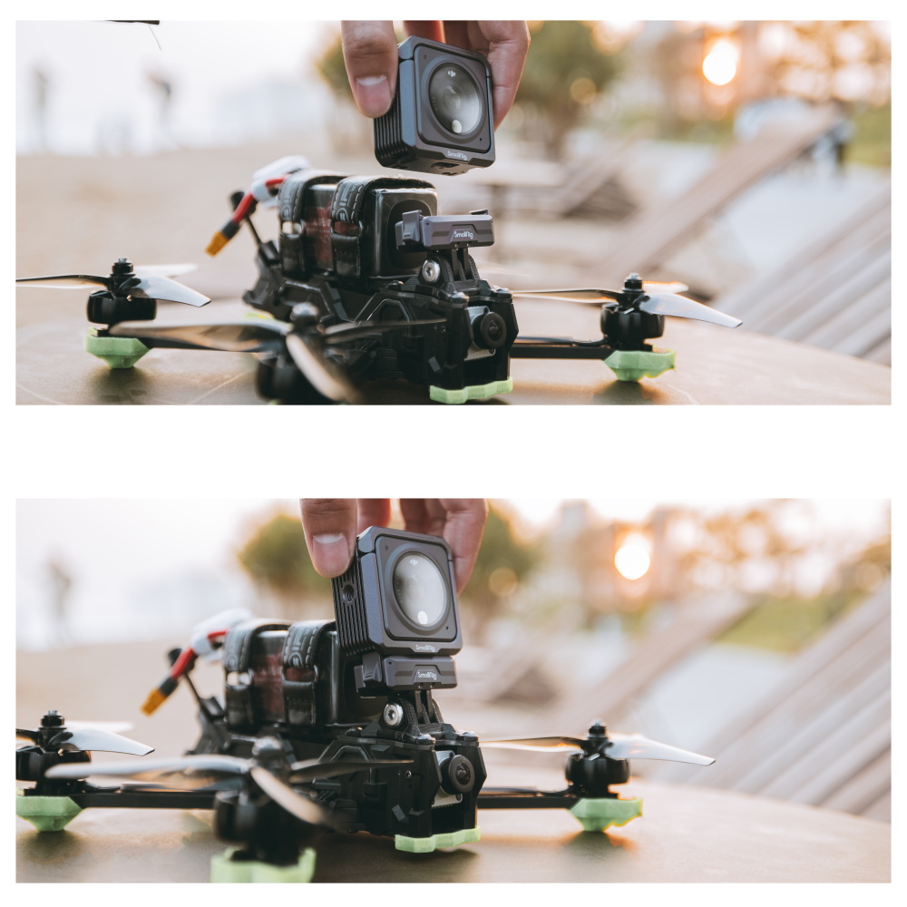 SmallRig DJI Osmo Action 3 / Action 2マグネットアダプター 3662