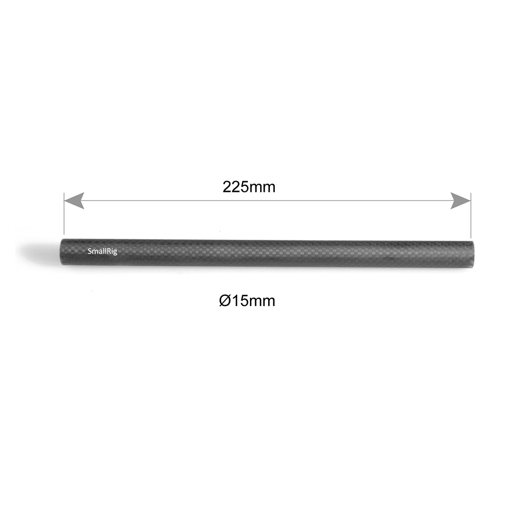 10 inch/25cm 10 inch for 15mm Rod Support System BestimeX 15mm Carbon Fiber Rod 