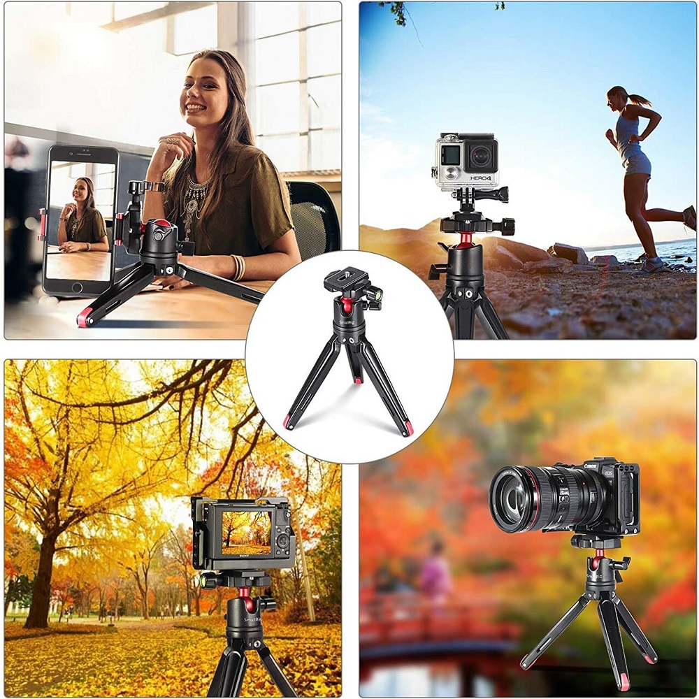 SmallRig Tabletop Mini Tripod with Panoramic Ball Head BUT2287