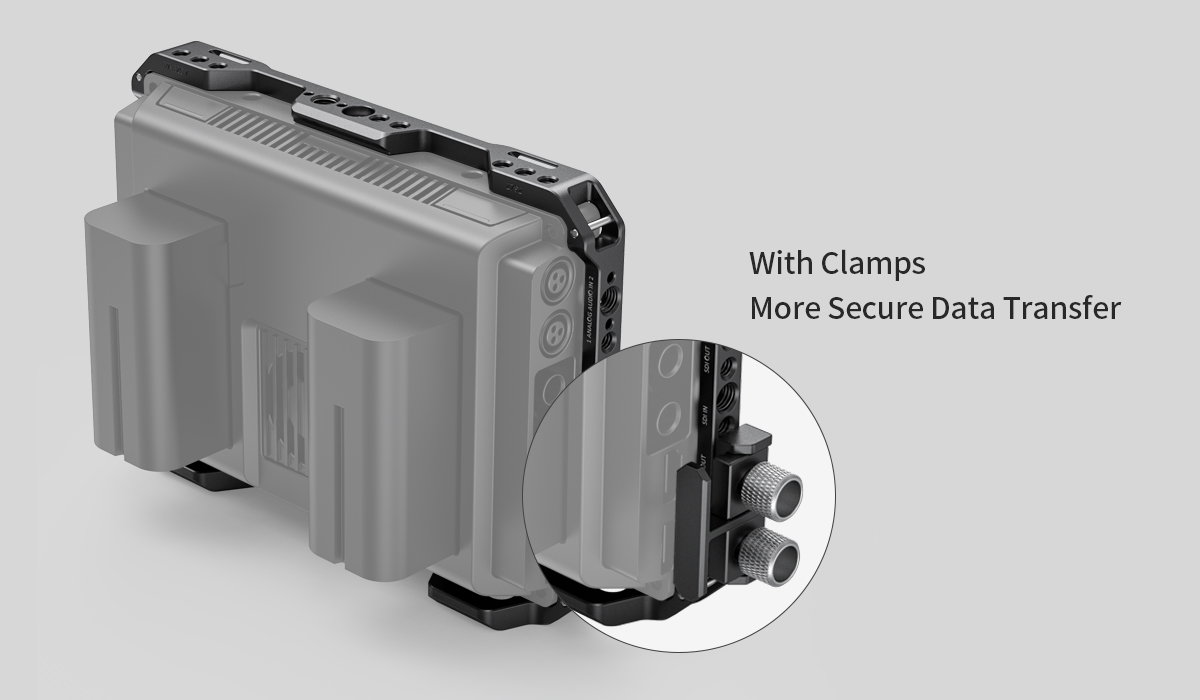 smallrig blackmagic video assist cage