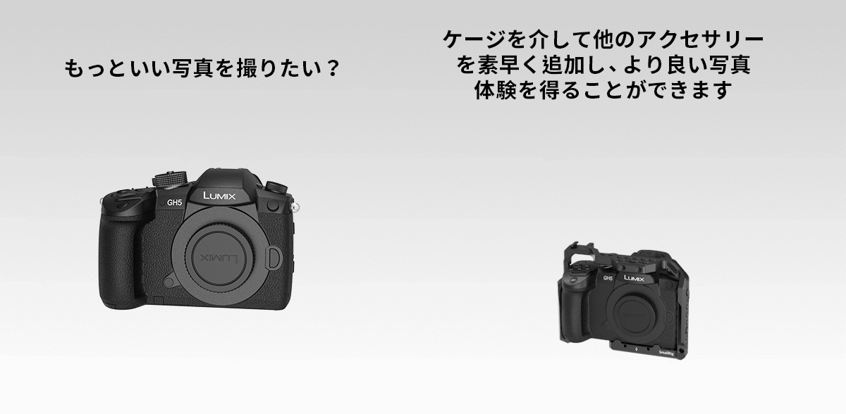 SmallRig Panasonic GH5・GH5S用ケージ CCP2646