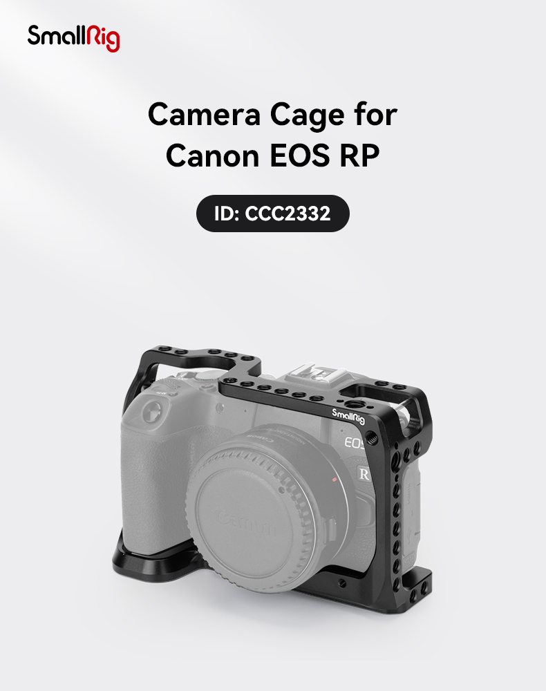 Canon EOS RP ボディ+SmallRigカメラケージ-